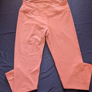 POPFLEX Leggings 3x Crisscross waist Plus Size stylish Pink Exquisite